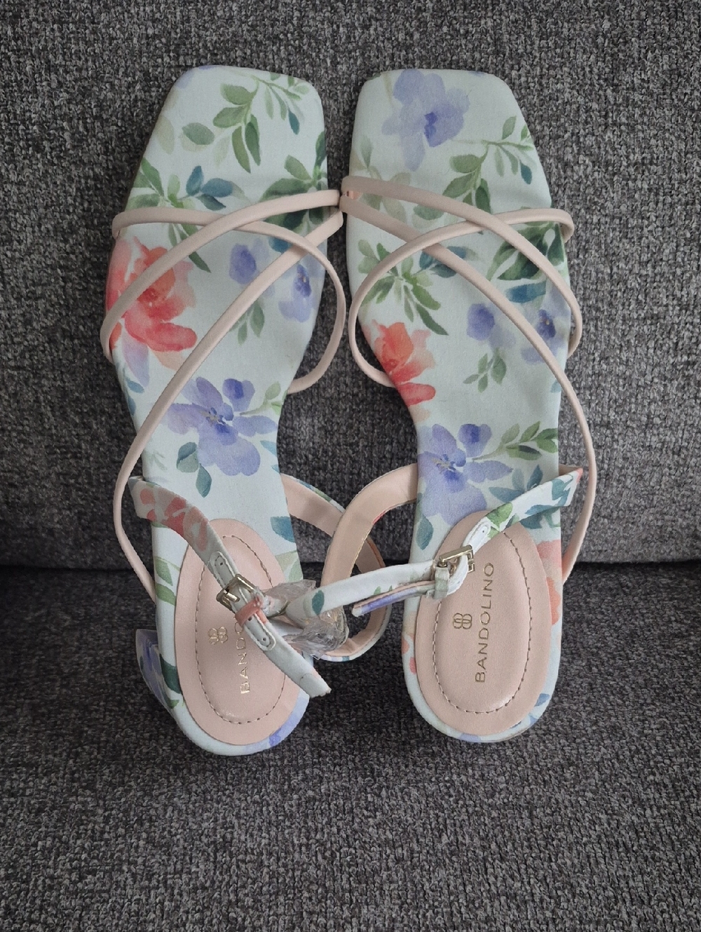 Womens Bandolino Keltie Stappy Block Heel Sandals